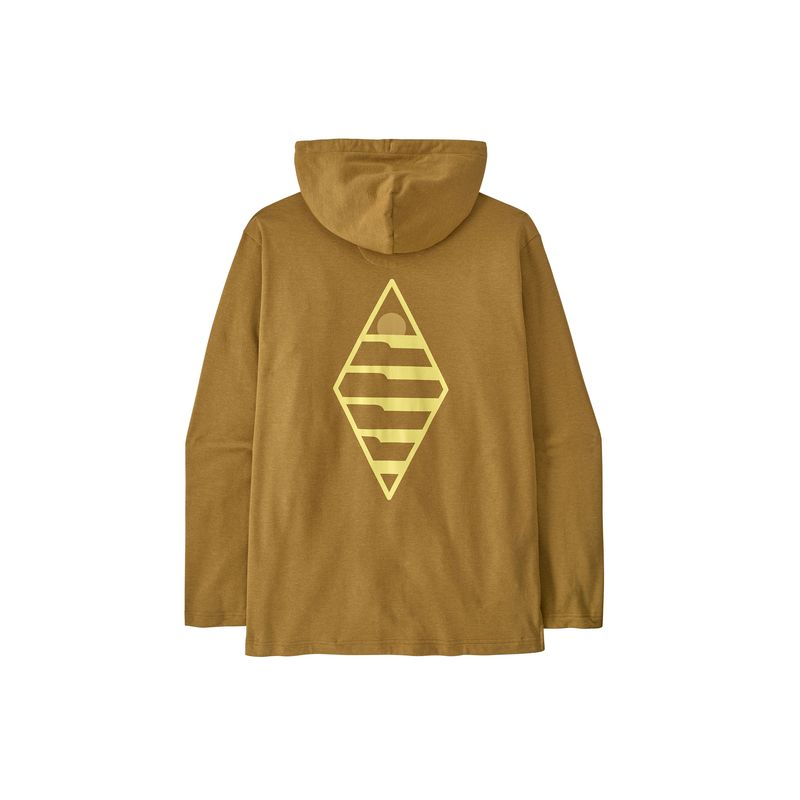 Sudadera con capucha Patagonia M's LW Water People Sets Wildrise Hoody (Bobcat Brown) Hombre