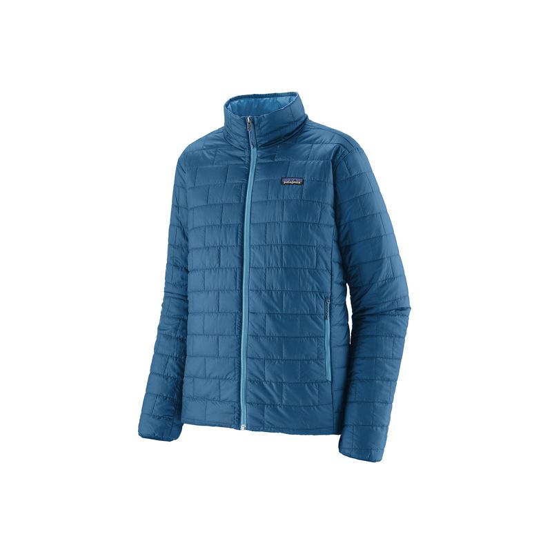 Dunjakke Patagonia M's Nano Puff Jkt (Aquatic Blue) Herre