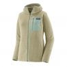 Fleece Patagonia W's R1 Air Full-Zip Hoody (Weathered Stone) Dames