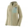 Patagonia Sudadera con capucha W's R1 Air Full-Zip (Weathered Stone)