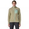 Patagonia Sudadera con capucha W's R1 Air Full-Zip (Weathered Stone)