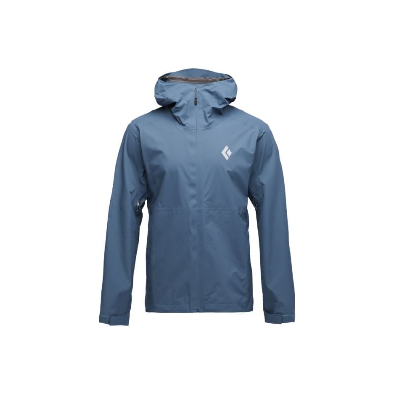 Veste imperméable BLACK DIAMOND M STRATALINE STRETCH SHELL (Midnight Blue) Homme