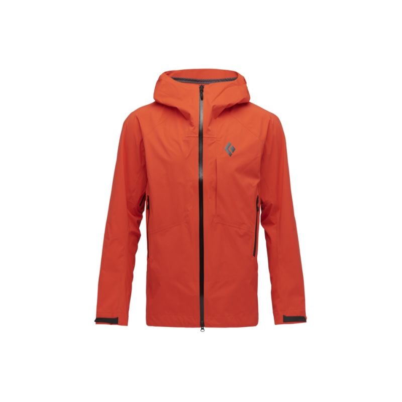 Vandtæt jakke Black Diamond M HIGHLINE STRETCH SHELL (Octane) Herre
