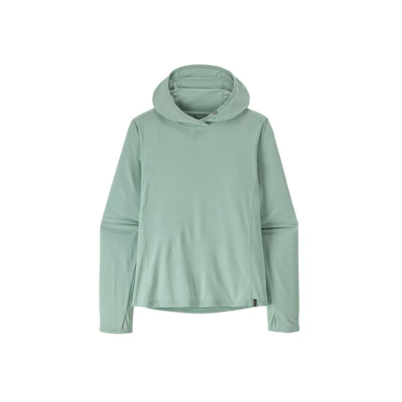 Technical hoodie Patagonia W's Cap Cool Sun Hoody (Thermal Blue - Thin Ice X-Dye) Women