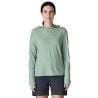 Patagonia Dames Cap Cool Sun Hoody (Thermal Blue - Thin Ice X-Dye)
