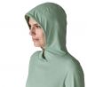 Patagonia Dames Cap Cool Sun Hoody (Thermal Blue - Thin Ice X-Dye)