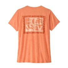 T-shirt tecnico Patagonia W's Cap Cool Daily Shirt - Mother Rays (Peach Sherbet) Donna