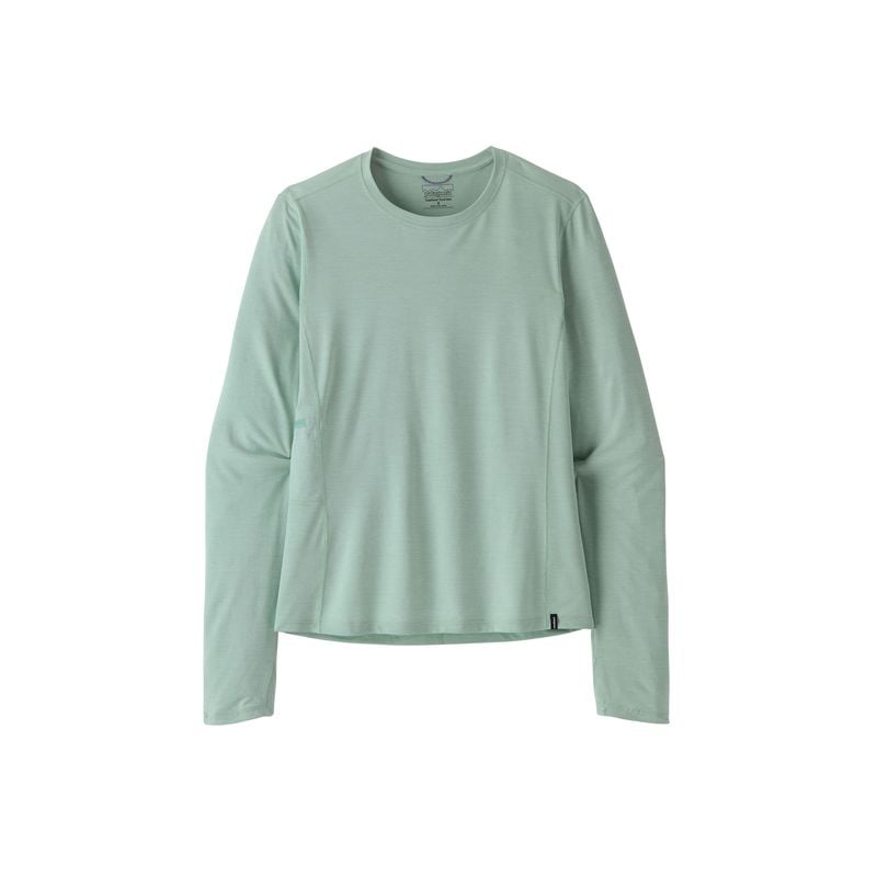 T-shirt tecnico Patagonia W's L/S Cap Cool Sun Shirt (Thermal Blue - Thin Ice X-Dye) Donna