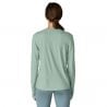 Patagonia Dame L/S Cap Cool Sun Shirt (Thermal Blue - Thin Ice X-Dye)