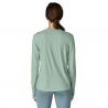 Patagonia W's L/S Cap Cool Sun Shirt (Thermal Blue - Thin Ice X-Dye)