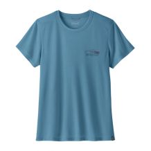 Patagonia Maglietta da trail W's Cap Cool - Stratapeaks (Blu Costiera)