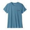 Patagonia W's Cap Cool Trail Shirt - Stratapeaks (Shore Blue)