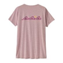 T-Shirt tecnico Patagonia W's Cap Cool Daily Shirt - Trailcheck (Quiet Violet) Donna