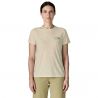 Patagonia Dames Cap Cool Trail Shirt - Stratapeaks (Dyno White)