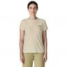 T-shirt technique PATAGONIA W's Cap Cool Trail Shirt - Stratapeaks (Dyno White) Femme 