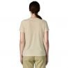 T-shirt technique PATAGONIA W's Cap Cool Trail Shirt - Stratapeaks (Dyno White) Femme 