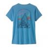 Patagonia W's Cap Cool Daily Shirt - Cloud Crag (Shore Blue - Light Shore Blue X-Dye)