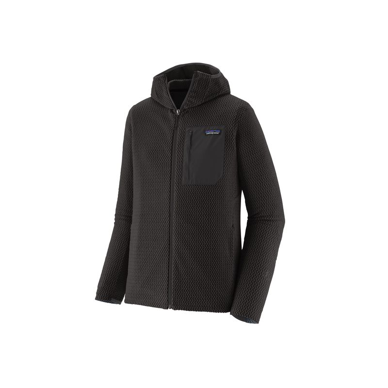 Fleece Patagonia M's R1 Air Full-Zip Hoody (Black) Menn