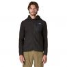 Patagonia Sudadera con capucha M's R1 Air Full-Zip (Negro)