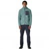 Patagonia Sudadera con capucha M's R1 Air Full-Zip (Sage Azul)
