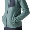 Patagonia Felpa con zip completa M's R1 Air (Sage Blu)