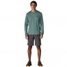 Patagonia Camisa M's L/S Cap Cool Daily - Cloud Crag (Blue Sage - Light Blue Sage X-Dye)