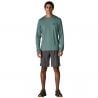 Patagonia M's L/S Cap Cool Daily Shirt - Cloud Crag (Blue Sage - Light Blue Sage X-Dye)