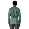Patagonia M's L/S Cap Cool Daily Shirt - Cloud Crag (Blå Salvia - Lys Blå Salvia X-Dye)