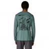 Patagonia M's L/S Cap Cool Daily Shirt - Cloud Crag (Blue Sage - Light Blue Sage X-Dye)