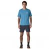 Patagonia M's Cap Cool Daily Shirt - '73 Skyline (Rannikkosini - Vaalea Rannikkosini X-Dye)