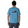 Patagonia Camisa M's Cap Cool Daily - '73 Skyline (Shore Blue - Light Shore Blue X-Dye)