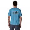 Patagonia M's Cap Cool Daily Shirt - '73 Skyline (Shore Blue - Light Shore Blue X-Dye)