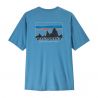 Patagonia M's Cap Cool Daily Shirt - '73 Skyline (Rannikkosini - Vaalea Rannikkosini X-Dye)