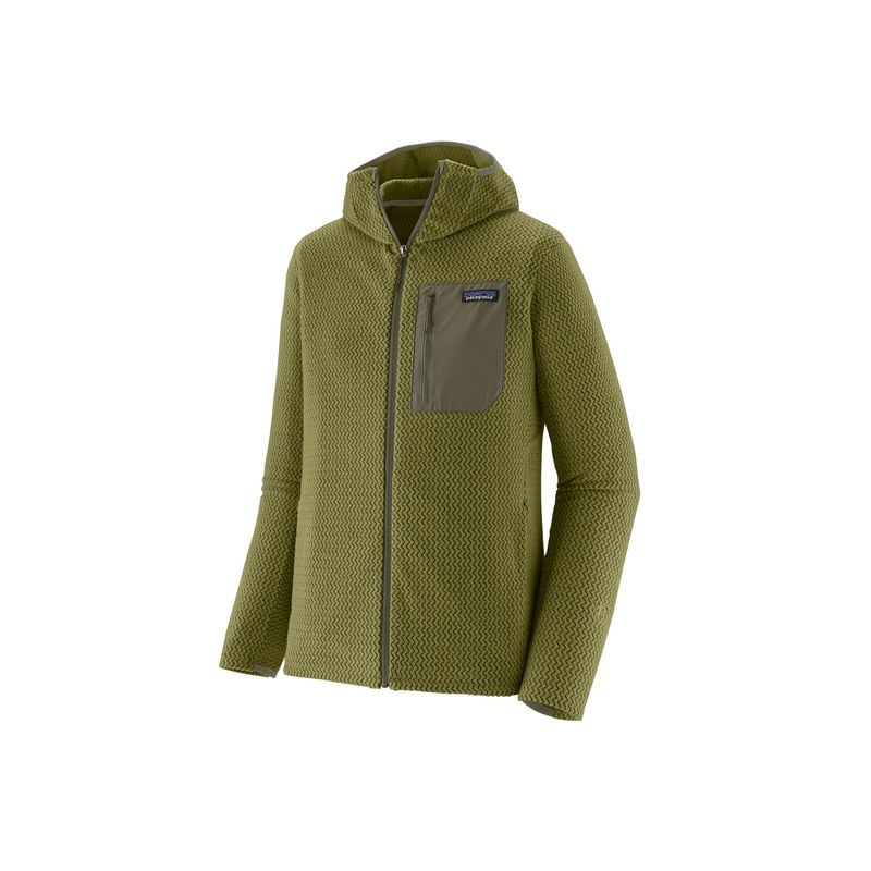 Fleece Patagonia M's R1 Air Full-Zip Hoody (Caper Green) Men