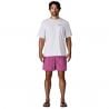 Patagonia M's Baggies Shorts - 5 in. ('95 Oval Logo: Faded Magenta)