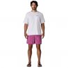 Patagonia M's Baggies Shorts - 5 in. ('95 Oval Logo: Verblasstes Magenta)