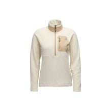 Fleece Black Diamond W RIFT HZ FLEECE JACKET (Chalk-Khaki) Dames
