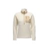Fleece Black Diamond W RIFT HZ FLEECE JACKET (Chalk-Khaki) Dames