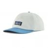 Patagonia Gorra P-6 Label Trad (Blanco Abedul c/ Azul Costa)