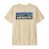 T-Shirt Patagonia M's P-6 Logo T-Shirt (Undyed Natural) Herr