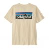 T-Shirt Patagonia M's P-6 Logo T-Shirt (Undyed Natural) Herren