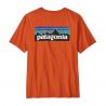 T-skjorte Patagonia M's P-6 Logo T-Shirt (Coal Orange) Menn