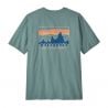 Patagonia M's '73 Skyline T-skjorte (Blå Salvia)