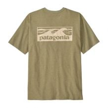 T-Shirt Patagonia M's Boardshort Logo Pocket Responsibili-Tee (Gumtree Green) Herren