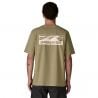 Patagonia M's Boardshort Logo Pocket Responsibili-Tee (Gumtree Green)