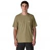 Patagonia Miesten Boardshort Logo Pocket Responsibili-Tee (Gumtree Green)