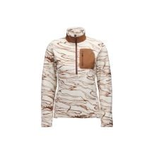 Fleece Black Diamond W RIFT HZ FLEECE JACKET (Relief-Chalk-Clay) Dames