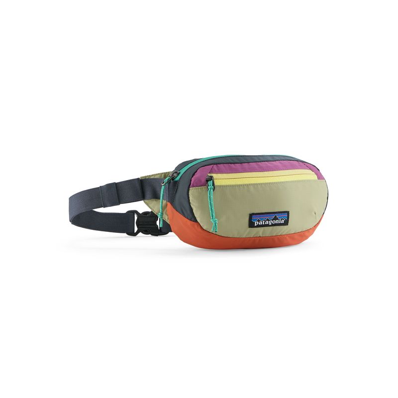 Bananväska Patagonia Terravia Mini Hip Pack (Patchwork: Gumtree Green)