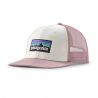 Keps Patagonia P-6 Logo Trucker (Vit med Tyst Lila)