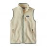 Patagonia Damen Retro Pile Weste (Natural w/Ellwood Green)